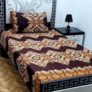 Elegant Printed Single Bedsheet