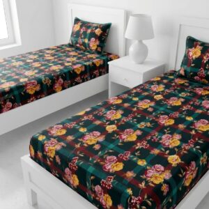 2 single Bed sheet  B87