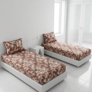 2 single Bed sheet  B88