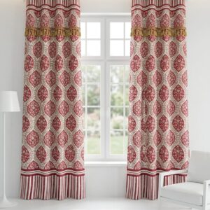 Sheesha silk parda B184