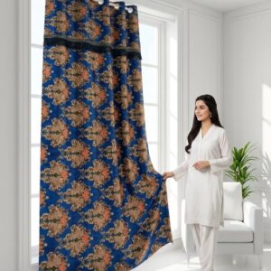 Sheesha silk parda B186