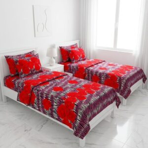 2 single Bed sheet  B378