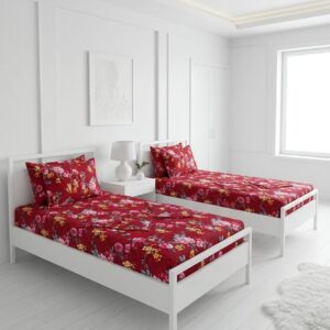 2 single Bed sheet  B390