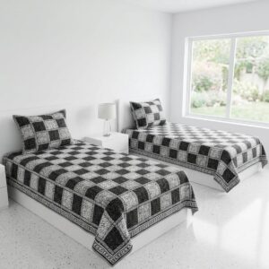2 single Bed sheet  B392