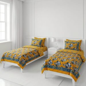 2 single Bed sheet  B400