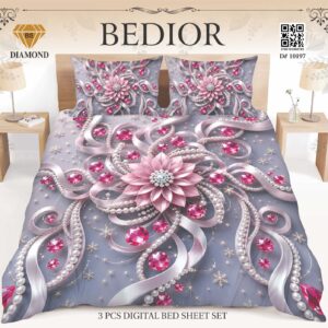 3D digital Bedsheet duble  3pc   B410