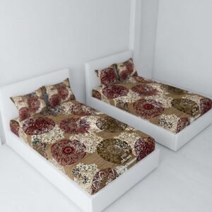 2 single Bed sheet  B422